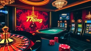79king online platform featuring a luxurious live casino and engaging slot games atmosphere.