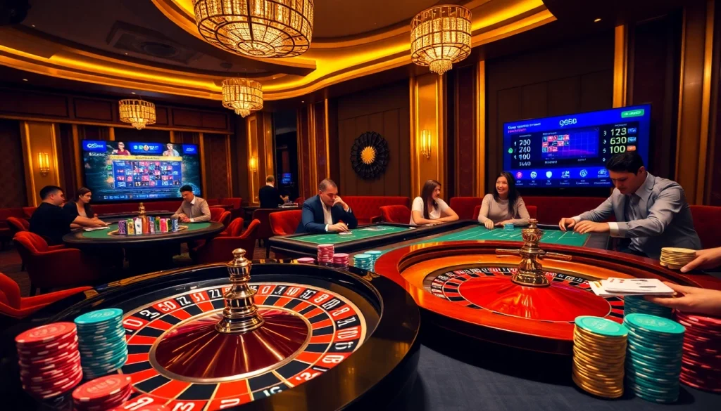 Exciting roulette game at https://gg88.wales/ with vibrant colors and luxurious atmosphere.