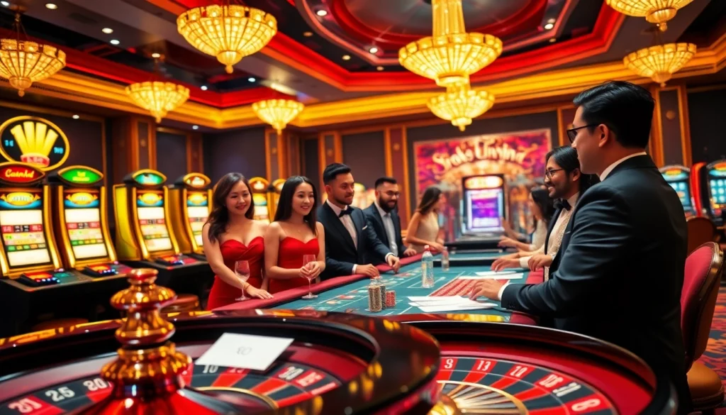 Experience the excitement of 'no hu' at a high-stakes casino table, where vibrant chips and intense players meet.