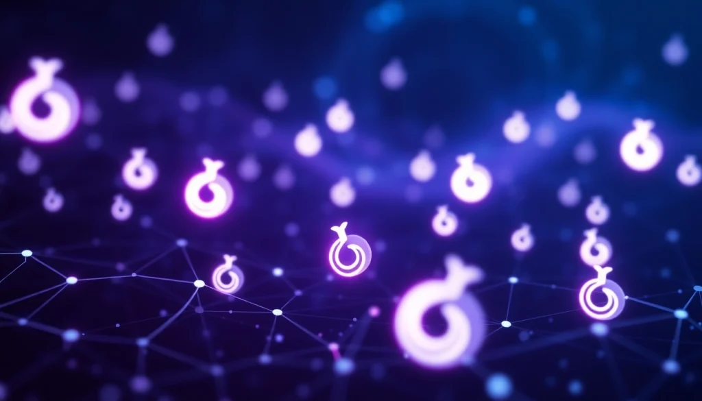 Explore the Hidden Wiki and its dark web connections in 2025, showcasing a digital landscape filled with .onion symbols and a sense of intrigue.