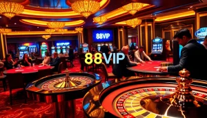 Experience the excitement of 68VIP while playing at a luxurious casino table with vibrant players.
