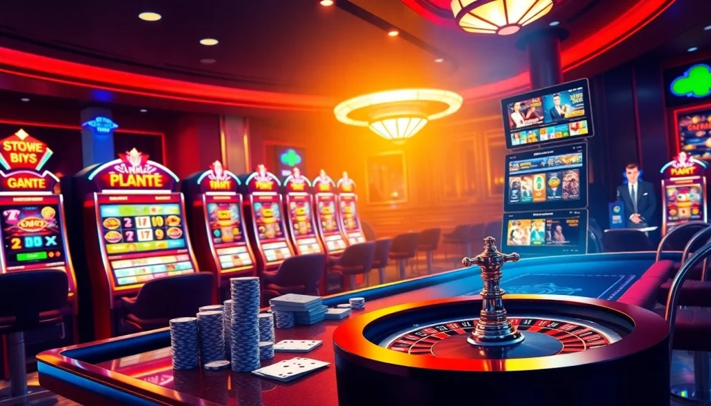 NAGA169 resmi showcases an exciting online casino scene with diverse games and vibrant visuals.