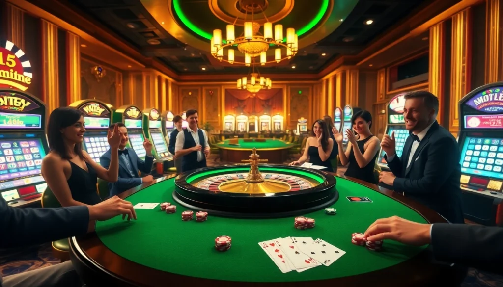 Experience thrilling gameplay at dinamit4d with vibrant casino visuals and exciting betting action.