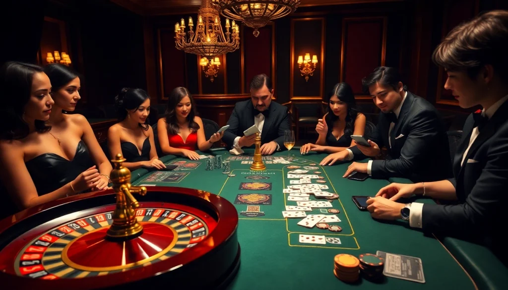 Players strategize at a casino table, inspired by the hidden wiki concept of gambling.