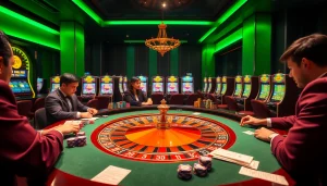 Experience the thrill of gambling at luongsontv60com with vibrant casino visuals and interactive play.