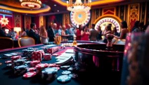 Experience thrilling gameplay at 7upbet's online casino with vibrant casino tables and exciting winnings.