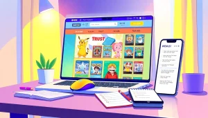 エクストレカクーポンコードが表示された活気あるオンラインのトレーディングカードショッピングインターフェース。魅力的なオファーやパックを紹介。