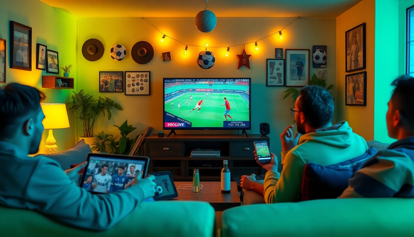 Experience live football streaming at https://socolive.com.co/, where fans engage in real-time excitement.