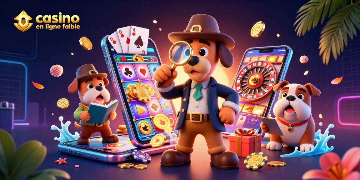 Découvrez les meilleurs jeux dans un casino en ligne fiable avec un détective 3D et son compagnon.